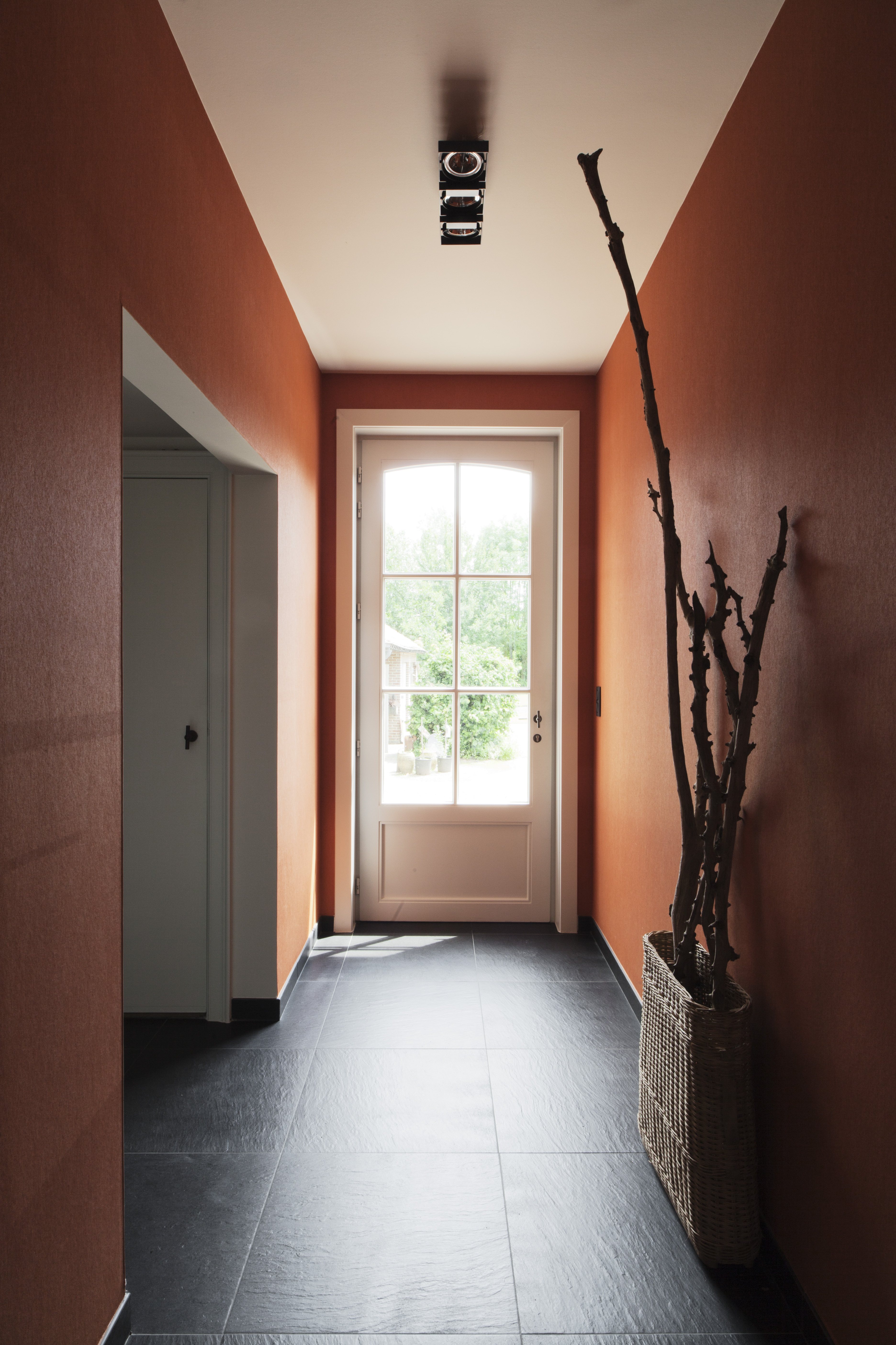 Detail van de afwerking